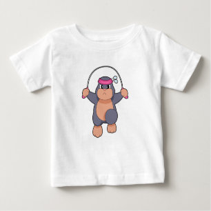 T-shirt Pour Bébé Corde Mole Fitness