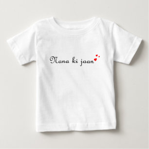 T-shirt Pour Bébé Corps pakistanais de bébé   Desi de Nana de Hind