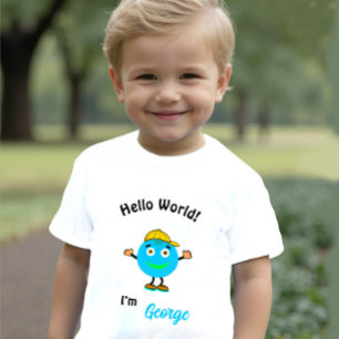 T-shirt Pour Bébé Corps rond mignon