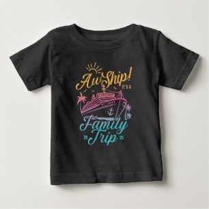 T-shirt Pour Bébé Correspondance de groupe de voyage de croisière su