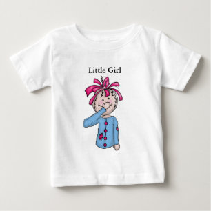 T-shirt Pour Bébé Correspondance de poupée de sac folklorique