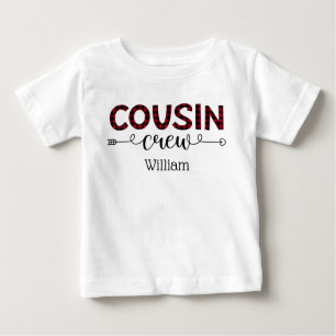 T-shirt Pour Bébé Correspondance personnalisée de la famille d'équ