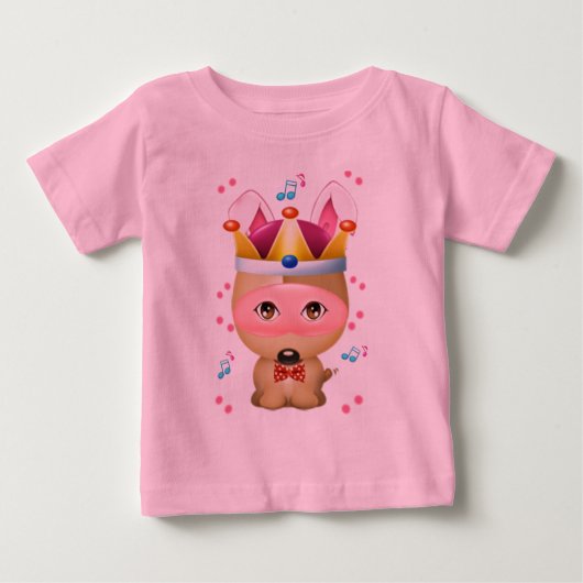 T-shirt Pour Bébé Costume de carnaval (Devant)