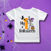 T-shirt Pour Bébé Costume effrayant Cadeau mignon Mon 1er Halloween
