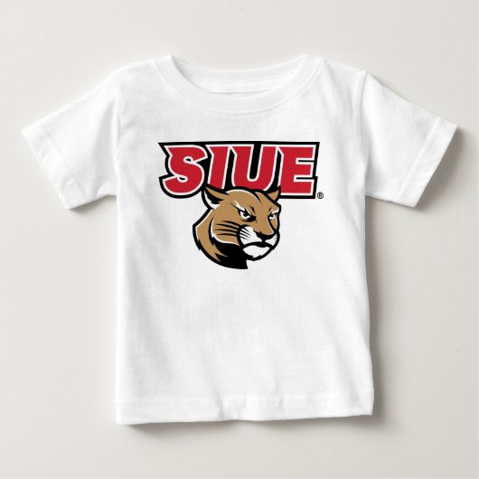 T-shirt Pour Bébé Cougars de SIUE (Devant)