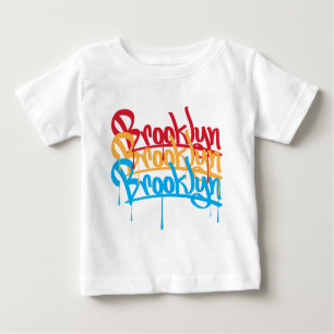T-shirt Pour Bébé Couleurs de Brooklyn