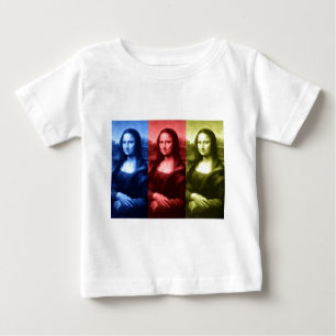 T-shirt Pour Bébé Couleurs primaires Mona Lisa