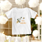 T-shirt Pour Bébé Coup de projecteur Rocket Space Adventure Kids