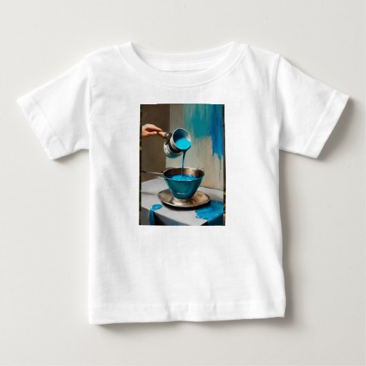 T-shirt Pour Bébé Coupe dans l'équipage (Devant)