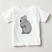T-shirt Pour Bébé Coupe Koala (Devant)