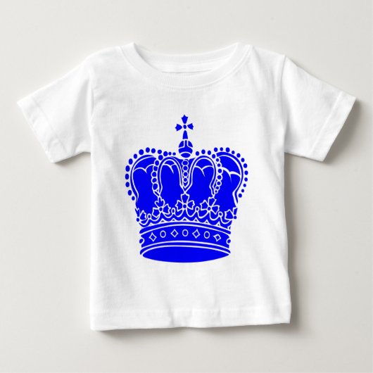 T-shirt Pour Bébé Couronne royale - (Devant)