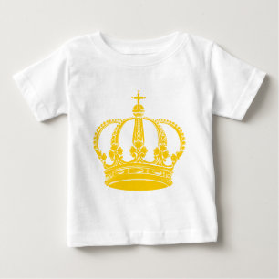T-shirt Pour Bébé Couronne royale 02 - Ambre