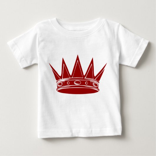 T-shirt Pour Bébé Couronne royale 04 (Devant)