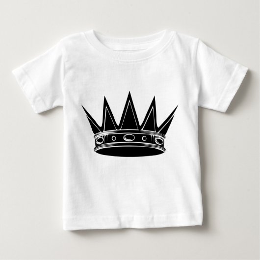 T-shirt Pour Bébé Couronne royale 04 (Devant)