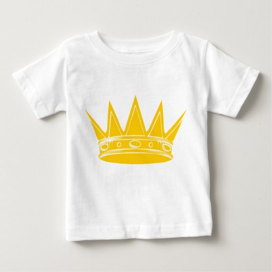 T-shirt Pour Bébé Couronne royale 04 (Devant)