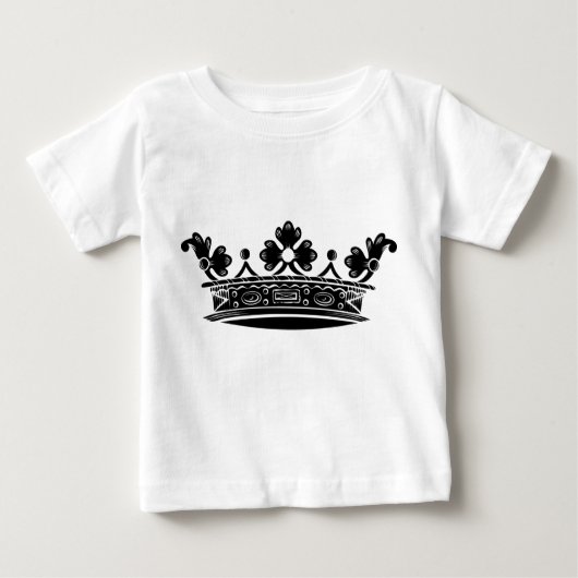 T-shirt Pour Bébé Couronne royale 05 (Devant)
