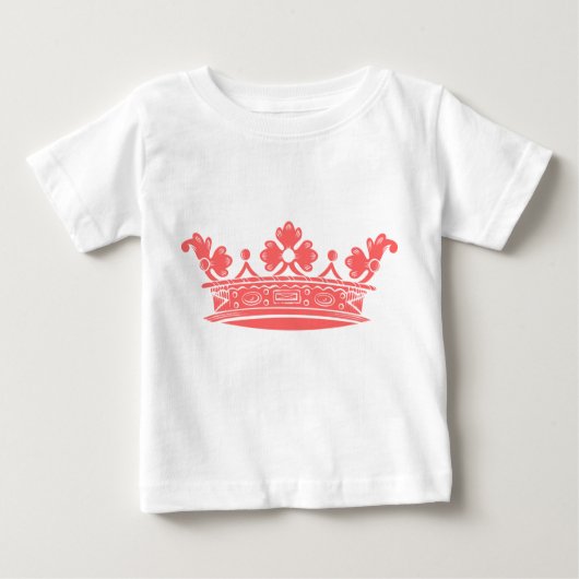 T-shirt Pour Bébé Couronne royale 05 (Devant)