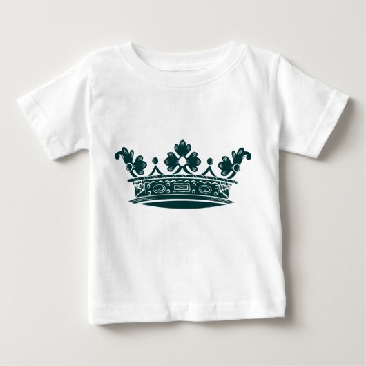 T-shirt Pour Bébé Couronne royale 05 (Devant)