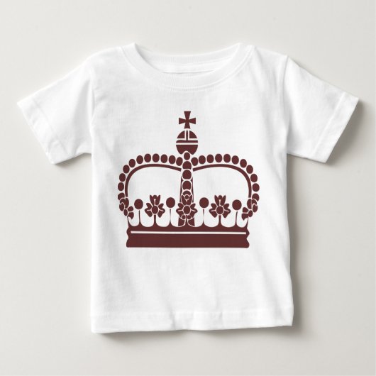 T-shirt Pour Bébé Couronne royale 06 (Devant)