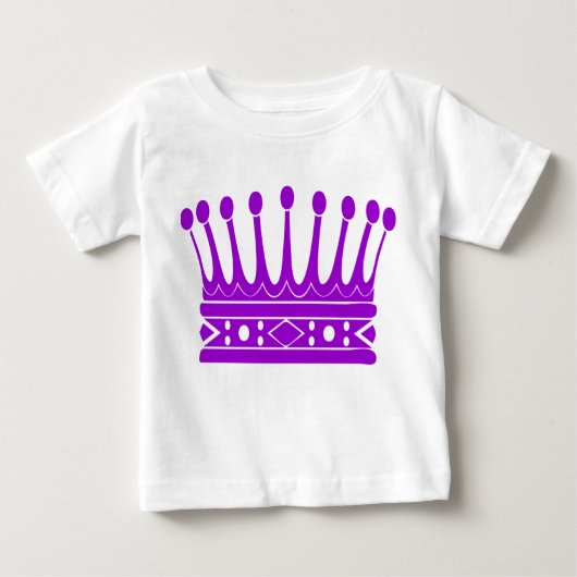 T-shirt Pour Bébé Couronne royale 07 (Devant)