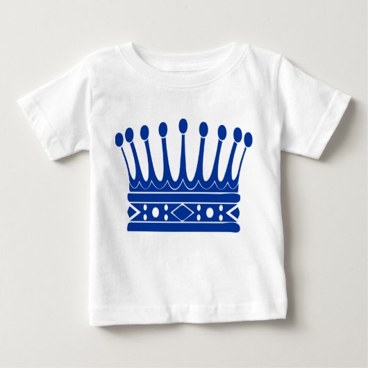 T-shirt Pour Bébé Couronne royale 07 (Devant)