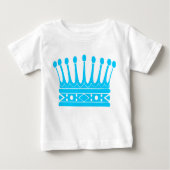 T-shirt Pour Bébé Couronne royale 07 (Devant)