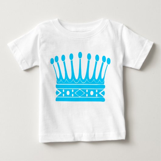T-shirt Pour Bébé Couronne royale 07 (Devant)