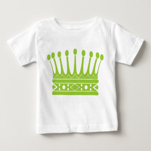 T-shirt Pour Bébé Couronne royale 07 (Devant)