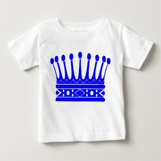 T-shirt Pour Bébé Couronne royale 07 (Devant)