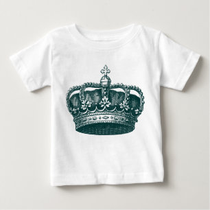 T-shirt Pour Bébé Couronne vintage - Couleurs