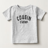 T-shirt Pour Bébé Cousin Crew Kids (Devant)