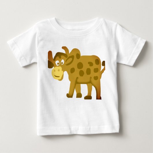 T-shirt Pour Bébé Cow (Devant)