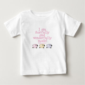 T-shirt Pour Bébé Craintivement et merveilleusement fait - rose