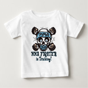 T-shirt Pour Bébé Crâne et Binky de MIXED MARTIAL ART