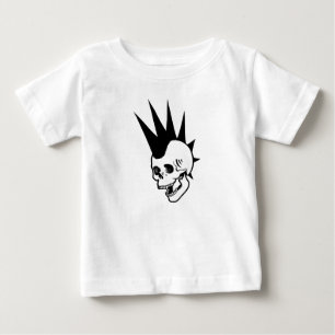 T-shirt Pour Bébé Crâne Punk personnalisable