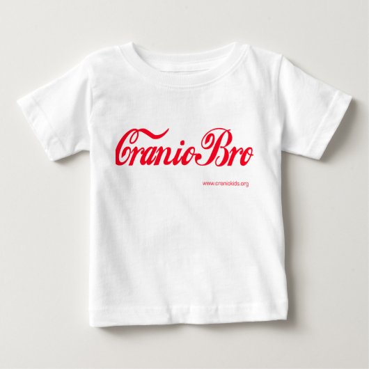 T-shirt Pour Bébé Cranio Bro (Devant)