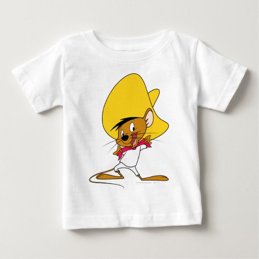 T-shirt Pour Bébé Cravate à mâchoires SPEEDY GONZALES™ (Devant)