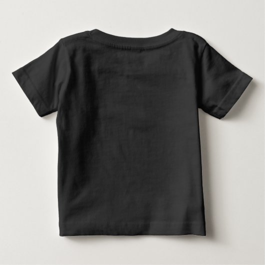 T-shirt Pour Bébé Cravate De Bow Avec Suspendants - Bowtie Pour Mari (Dos)