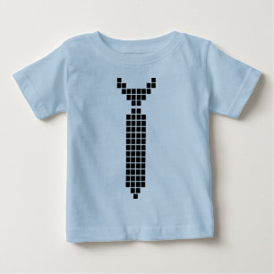 T-shirt Pour Bébé Cravate de pixel