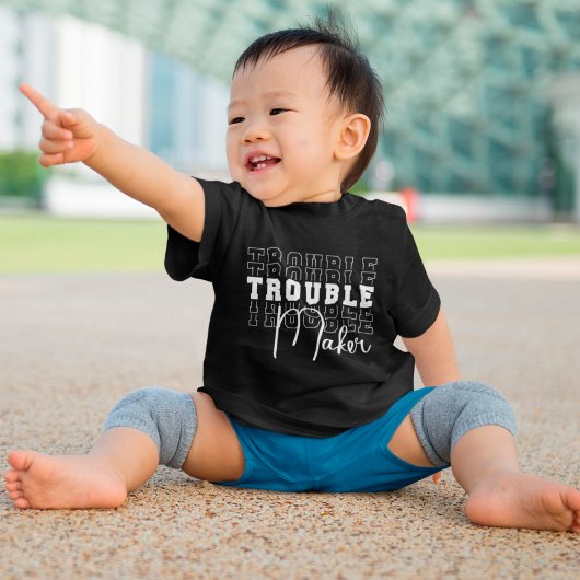 T-shirt Pour Bébé Créateur de problèmes