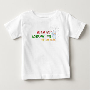 T-shirt Pour Bébé création pour Noël