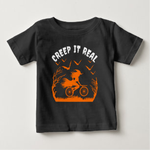 T-SHIRT POUR BÉBÉ CREEP IT REAL FUNNY SARCASM