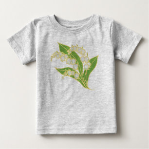 T-shirt Pour Bébé Creeper biologique pour nourrissons : Lily de la v