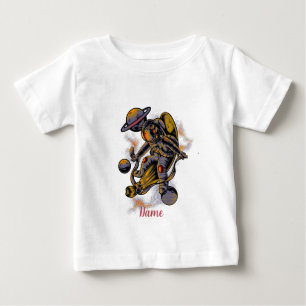 T-shirt Pour Bébé Créez votre propre astronaute coloré