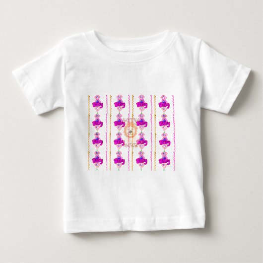 T-shirt Pour Bébé Créez votre propre bébé amusant Lion Cub Design de (Devant)