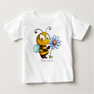 T-shirt Pour Bébé Créez votre propre Bumble Bee & Daisy