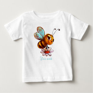 T-shirt Pour Bébé Créez votre propre Bumble Bee & Daisy