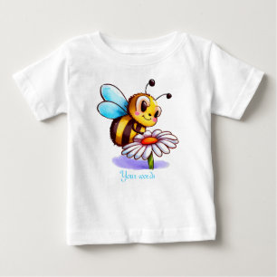T-shirt Pour Bébé Créez votre propre Bumble Bee & Daisy