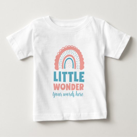 T-shirt Pour Bébé Créez Votre Propre Petit Miracle (Devant)
