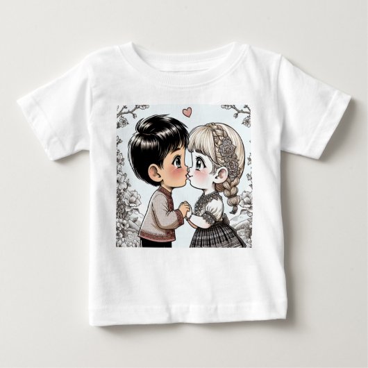 T-shirt Pour Bébé Créez votre propre soleil (Devant)